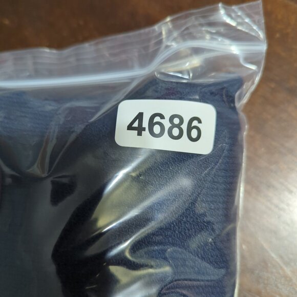 St. John Cardigan Women's L Blue Santana Knit Nautical Golden Buttons Epaulettes - Picture 13 of 13